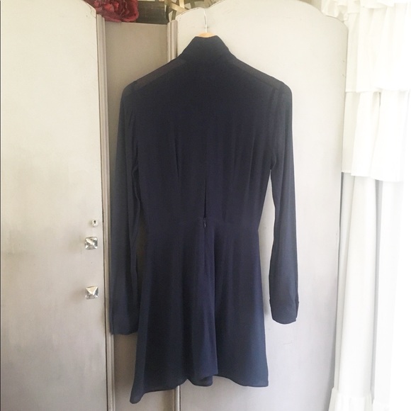 Reformation Serafina Navy Blue Dress 🤍 - Picture 12 of 13